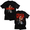 Nathy Peluso Grasa T-shirts Tendances Design Esthétique T-shirts Nathy Peluso Cadeau Fans Parfaits Manches Courtes Été Unisexe Coton Haut