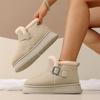 Fashion Women Boots Trend Lightweight Comfortable Platform Boots Autumn Winter Shallow Round Toe Casual Shoes for Women Zapatos De Mujer