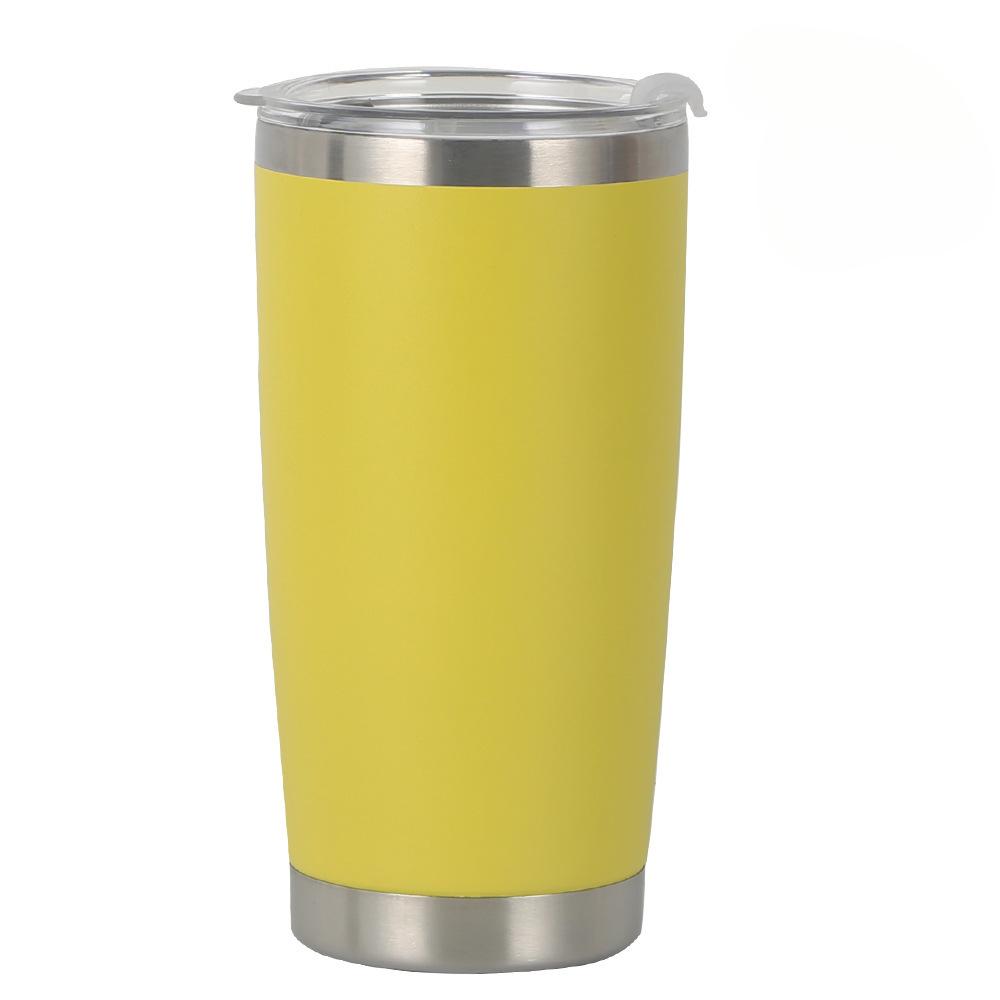 Auto Becher Kalt Isolierung Becher 304 Edelstahl Spray Auto Becher Eis Becher