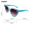 Vintage Cat Eye Sunglasses with Rhinestones Women Fashion Candy Color Gradient Sun Glasses Trendy Original Design Shades