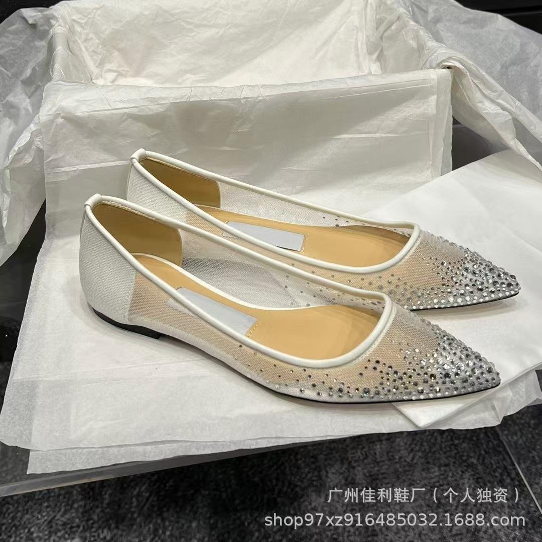 

Pointed temperament high heels women s 20 new fashion light mouth mesh rhinestone single shoes commuter stiletto high heels women 34 (customized, non-returnable)