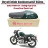 Royal Enfield "Continental GT 650 Premium Touring Dual Seat & Green Cowl"