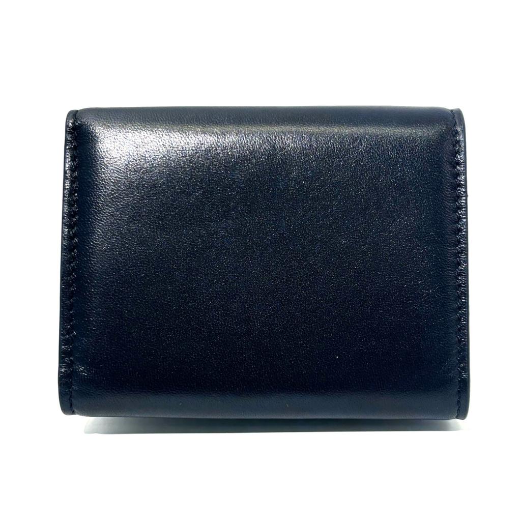 Used LOEWE anagramTri-fold wallet leather Women