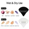 13 PSC Beauty Puff Set Large Beauty Blending  Blender Spong 3 Corners Velvet Puff  Finger Puff Makeup Foundation Makeup Tool