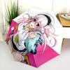 Super Sonico  pattern, automatic folding umbrella, portable and foldable design, 8 ribs, a Christmas or birthday gift.