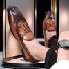 British Loafer Doudou Shoes Business Casual Breathable Leather Shoes Men's Young Tassel Small Leather Shoes Factory