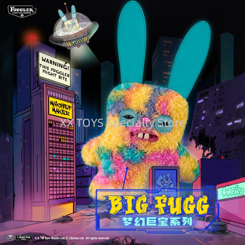 Fuggler Lustiges Hässliches Monster Großes Fugg Zahnlücke 45cm Plüsch Seltsame Plüschtiere Teddy Fugly Kreischer Tollwütiger Hase Zahnmonster Weiche Spielzeuge