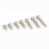 480Pcs Self Tapping Screw Pan Round Head Carbon Steel Fittings M3 Black Nickel Plating(Carbon Steel Black )