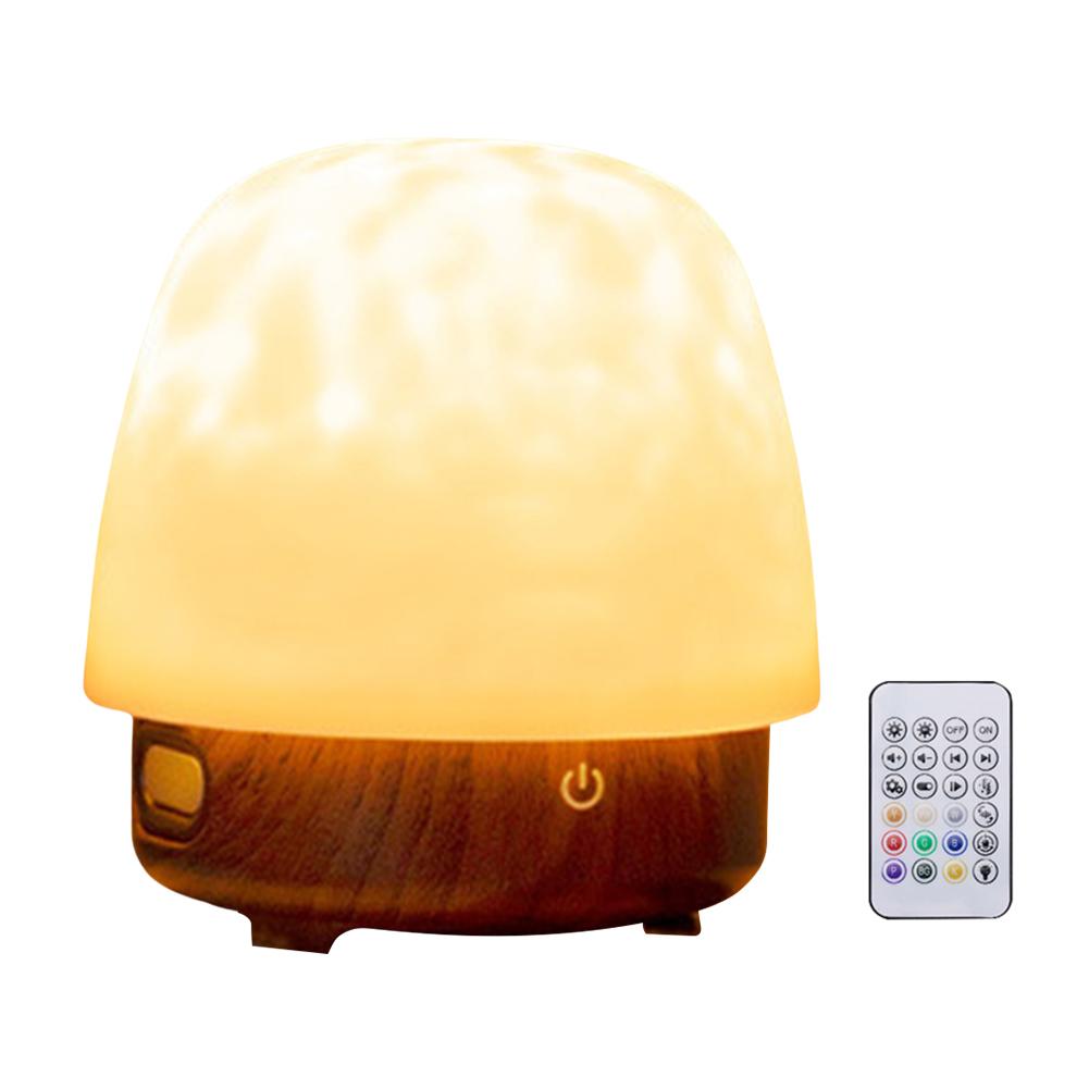 

Rechargeable Atmosphere Lights With16 Colors Dimmable Bedside Lamp with Remote Control with BT Speaker for Bedroom