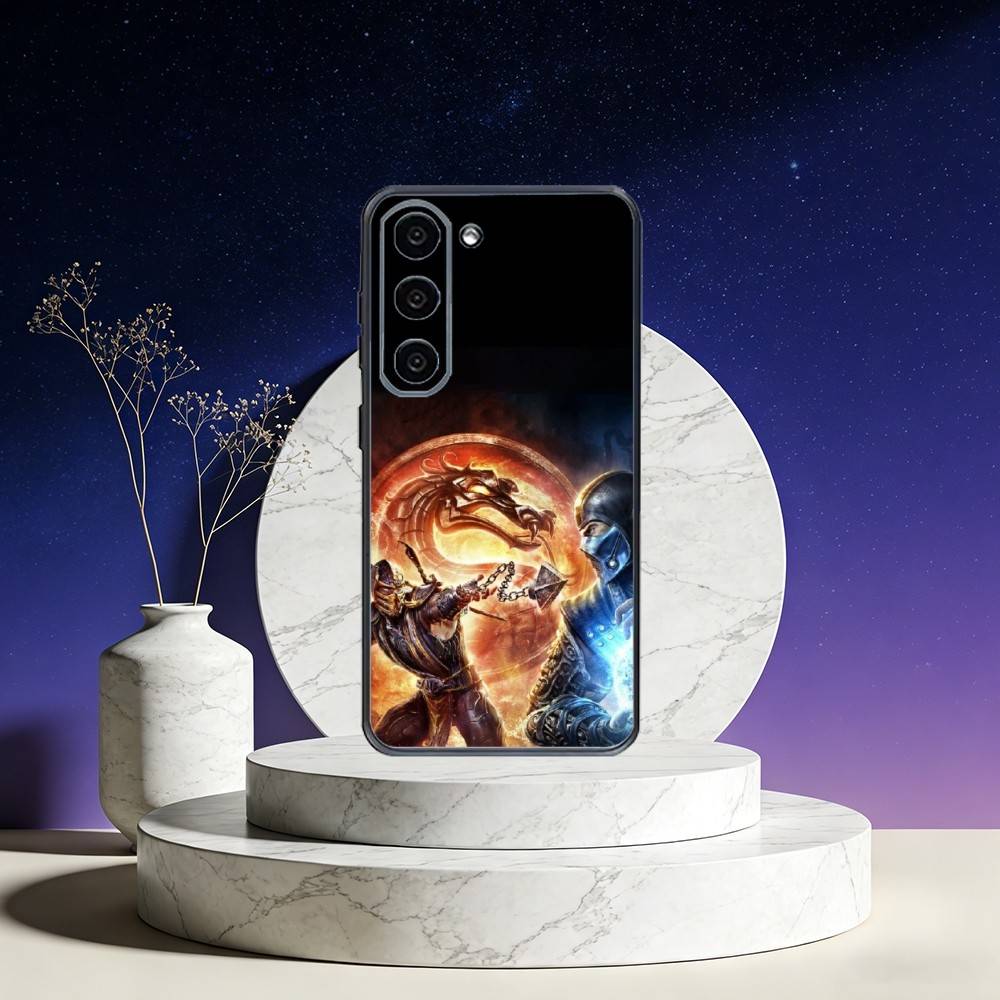 Game MortalS K-Kombat Cool Phone Case For Samsung Galaxy A73,A72,A71,A70,A53,A52,A51,Others Soft Black Cover