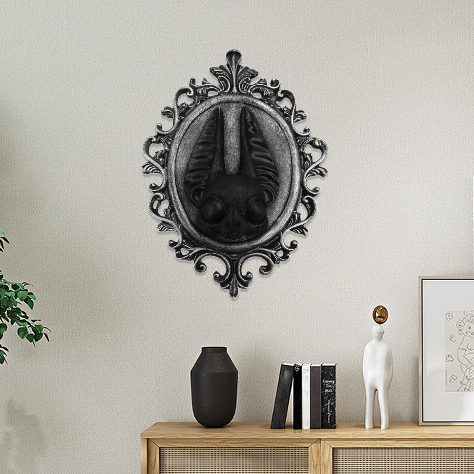 

Настенный декор для головы, потрясающая скульптура в виде чучела животного, для помещения/улицы silvery