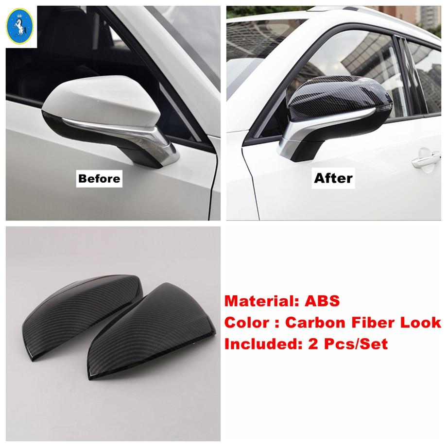 Accessories Car-styling Rearview Mirror Shell Rain Eyebrow / Rear Window Wiper Protector Cover Trim For Changan CS35 2018 -