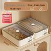 Three-in-One Dorm Underwear Organizer: Compartmented Box for Panties and Socks