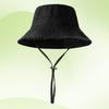 Raw Edge Red Bucket Hat Women's Summer Versatile Thin Big Brim Showing Small Face Outdoor Basin Hat Tide