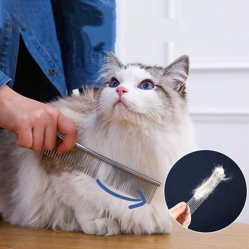 Pet Hair Removal Comb Anti-knot Removal Floating Hair Cleaning and Grooming Tool For Pets