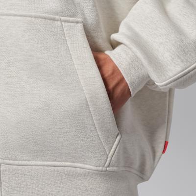 Jordan As M J Sweatshirts Men's Ecru Hooded Non Detachable Moderate