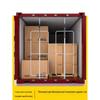 Adjustable Cargo Bar with Guardrail for Trucks