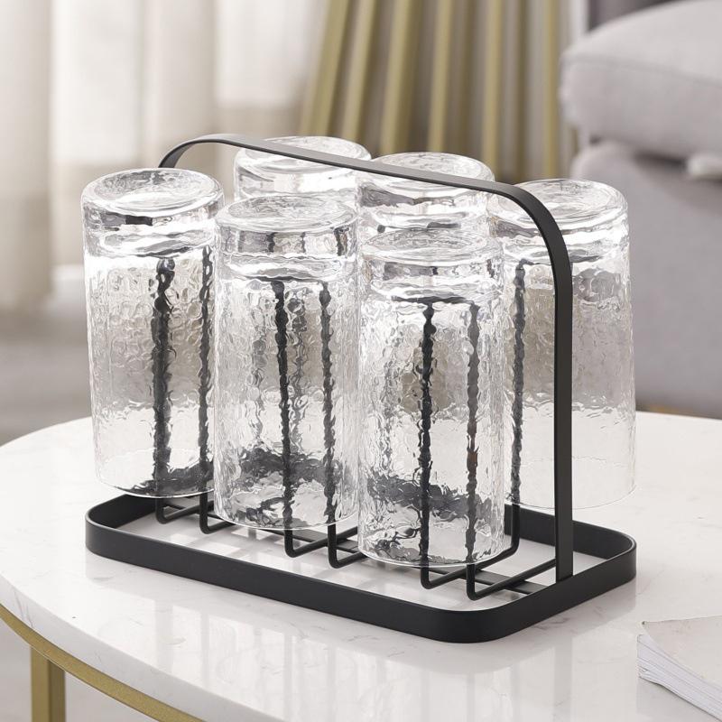 Mug Organizer Metal Cup Drying Rack For Countertop Drainer Stand Glass Bottle Holder Coffee Mug Holder For Office Coffee Mugs