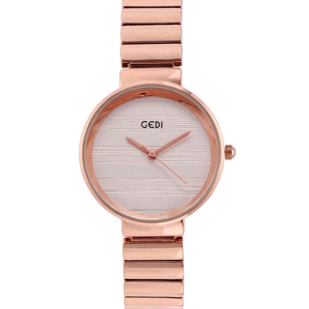 Simple Alloy Women'S Watch Bamboo Belt Quartz Watch Niche High-End Women'S Watch
