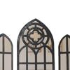 3 Pieces Gothic Mirrors Wall Decor Decorative Mirrors,Baroque ,Decorative Arched