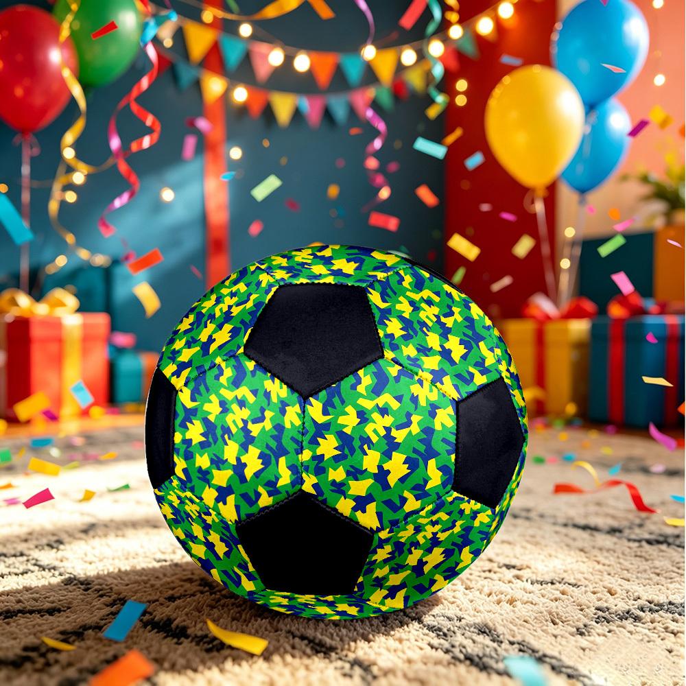 1pc Camouflage Lightweight PVC Training Soccer Ball, Size 5, Suitable for Indoor and Outdoor TrainingGift y60359