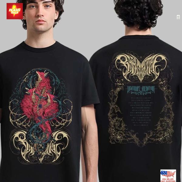 Tshirt! Babymetal World Tour 2025-2026 North American With Tour Dates Unisex T-Shirt XXL