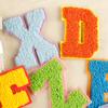 Diy Patch Sticker Letter Towel Embroidery Cloth Sticker Multi-Color Cloth Label Clothing Accessories Badge Embroidery Sticker