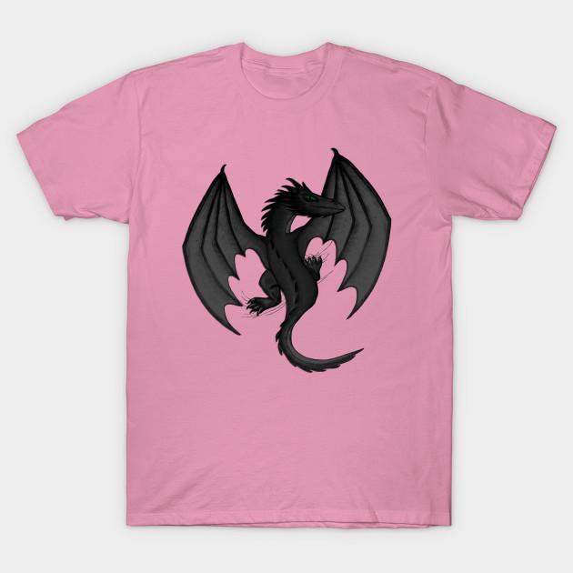 T Shirt Women Black Clinging Dragon Harajuku Print Kawaii Tshirt Summer Short Sleeve Female T-Shirt Top Tee