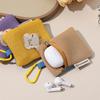 Korean Mosquito Bag Earphone Bag Cartoon Cute AirPods Bluetooth Earphone Set Key Wallet Pendant