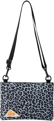 Outdoor Shoulder Bag ES FLAT POUCH S 18cm X 26cm X 1cm Gray Leopard 3259270626