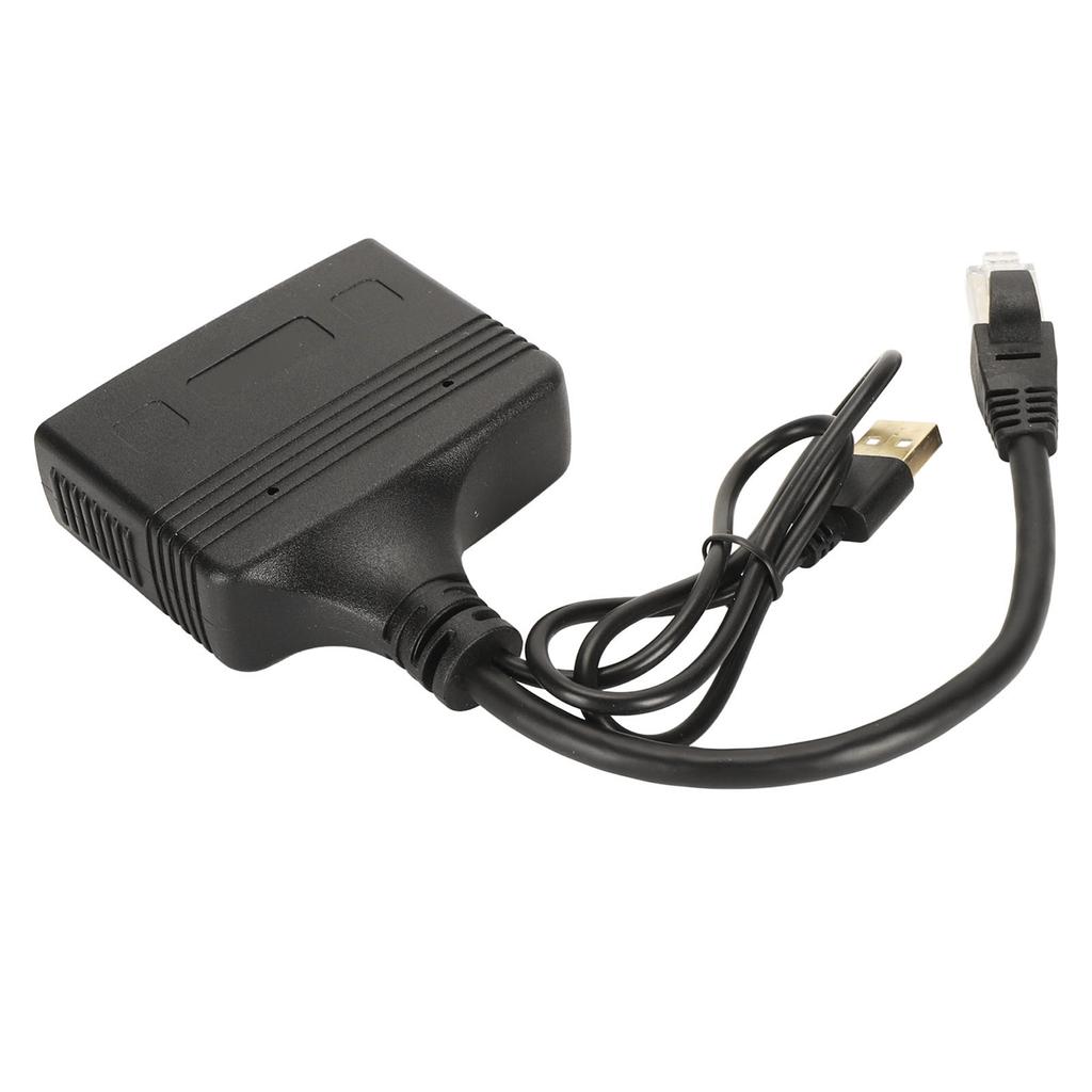 Ethernet Splitter 1 To 3 High Speed 1000Mbps 3 Devices Simultaneous Network 1000Mbps Extension