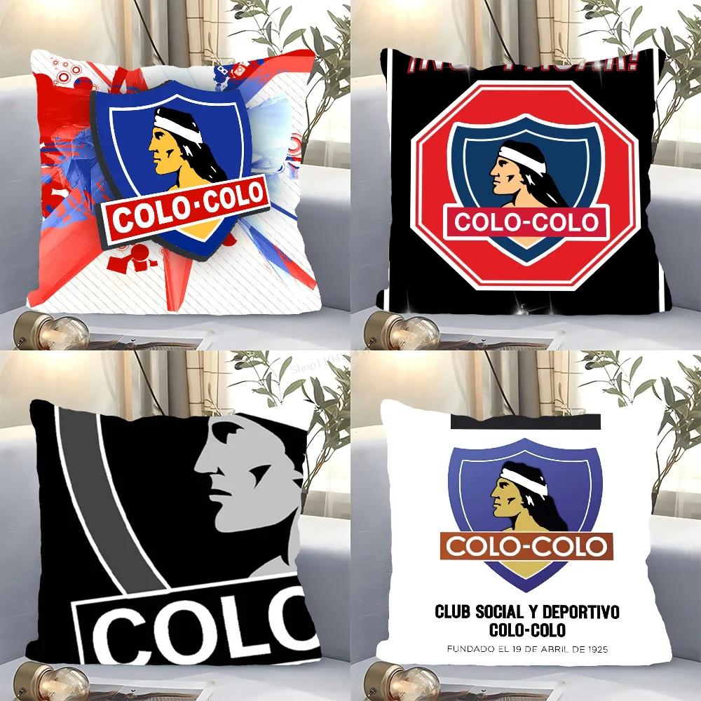 Club S-Social Y D-Deportivo Colo Pillow Case Square Pillow Bedroom Sofa Leisure Comfort CushionLiving Room Home Decoration 40X40