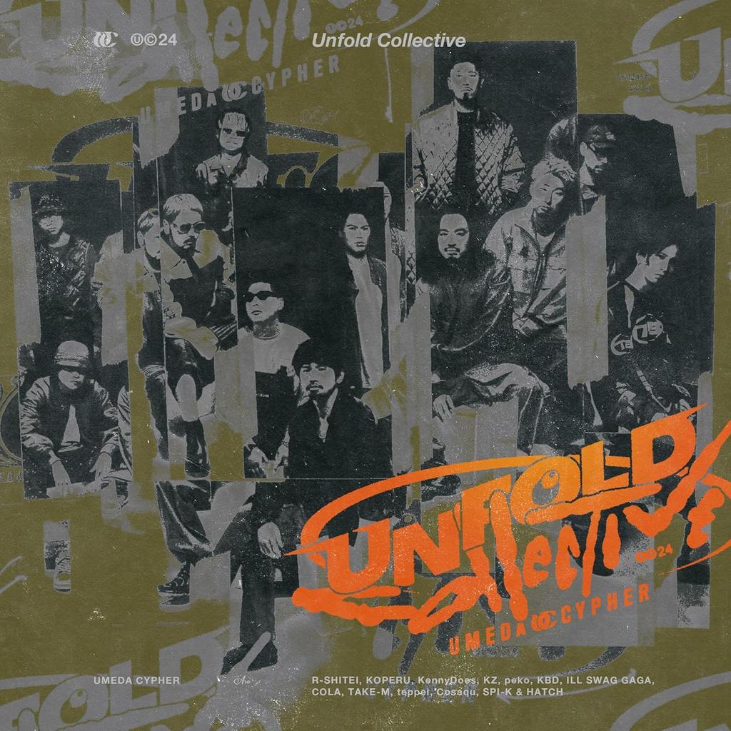 LP Record UMEDA CYPHER - Unfold Collective SEJL756 SME Records 2024 Japan Japanese Pop/Rock
