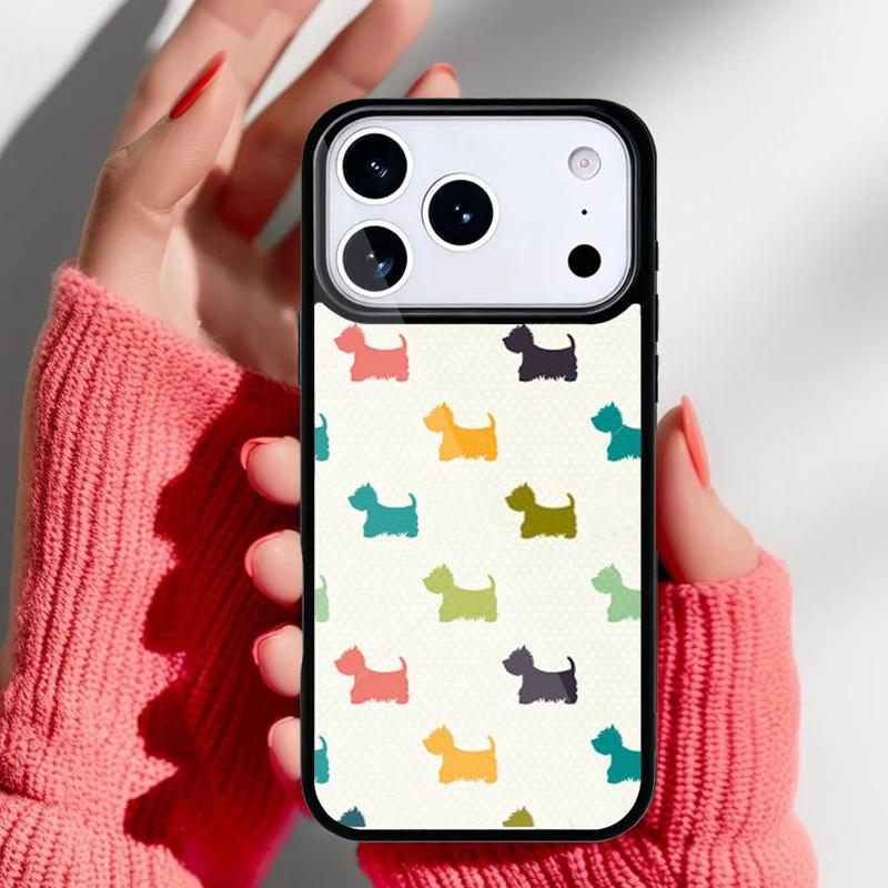 Whippet mum Westie highland terrier dog Phone Case for iPhone 17 Air 16e 15 14 13 Pro Max Back Cover for 12 11 Pro Coque