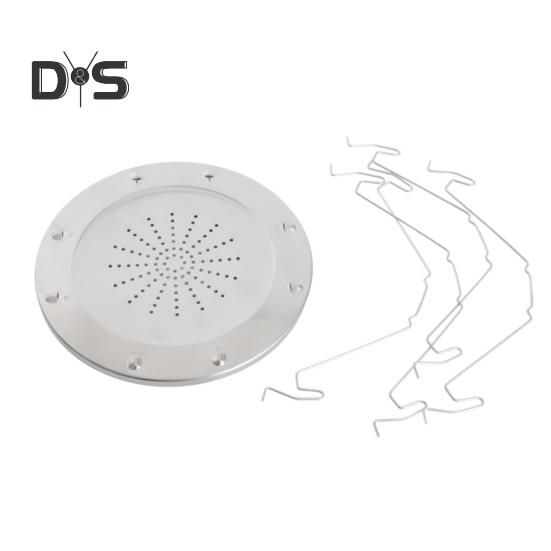 Camping Toaster Rack Stainless Steel Camp Stove Toaster for 4 Slices of Bread Picnic Hiking Portable Rack Toast Maker