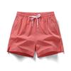 Men's Quick-Dry Fitness Shorts - Breathable, Solid Color, Three-Quarter Casual Running Pants