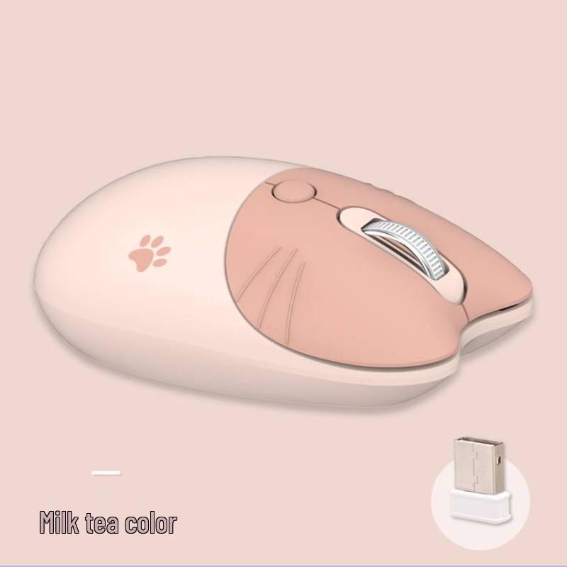 M3 Wireless Silent Mouse - Portable, Cute, and Stylish for Girls' Laptops and Office Use