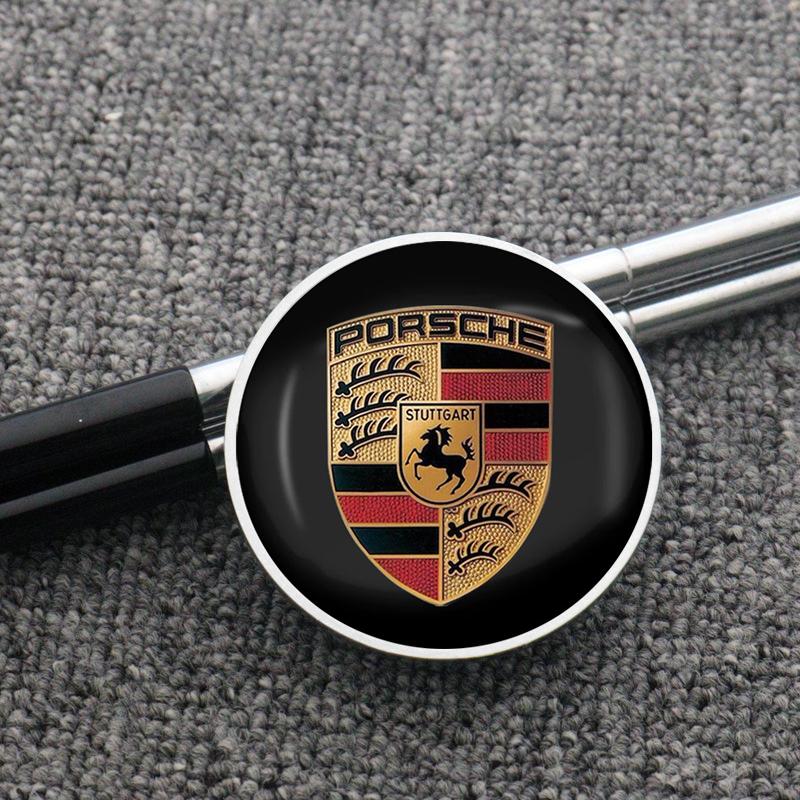 4 stk 60MM Bilhjul Senter Navkapsel Biltilbehør For Porsche Boxster Cayenne Panamera Macan Cayman 911 918 996 917 991