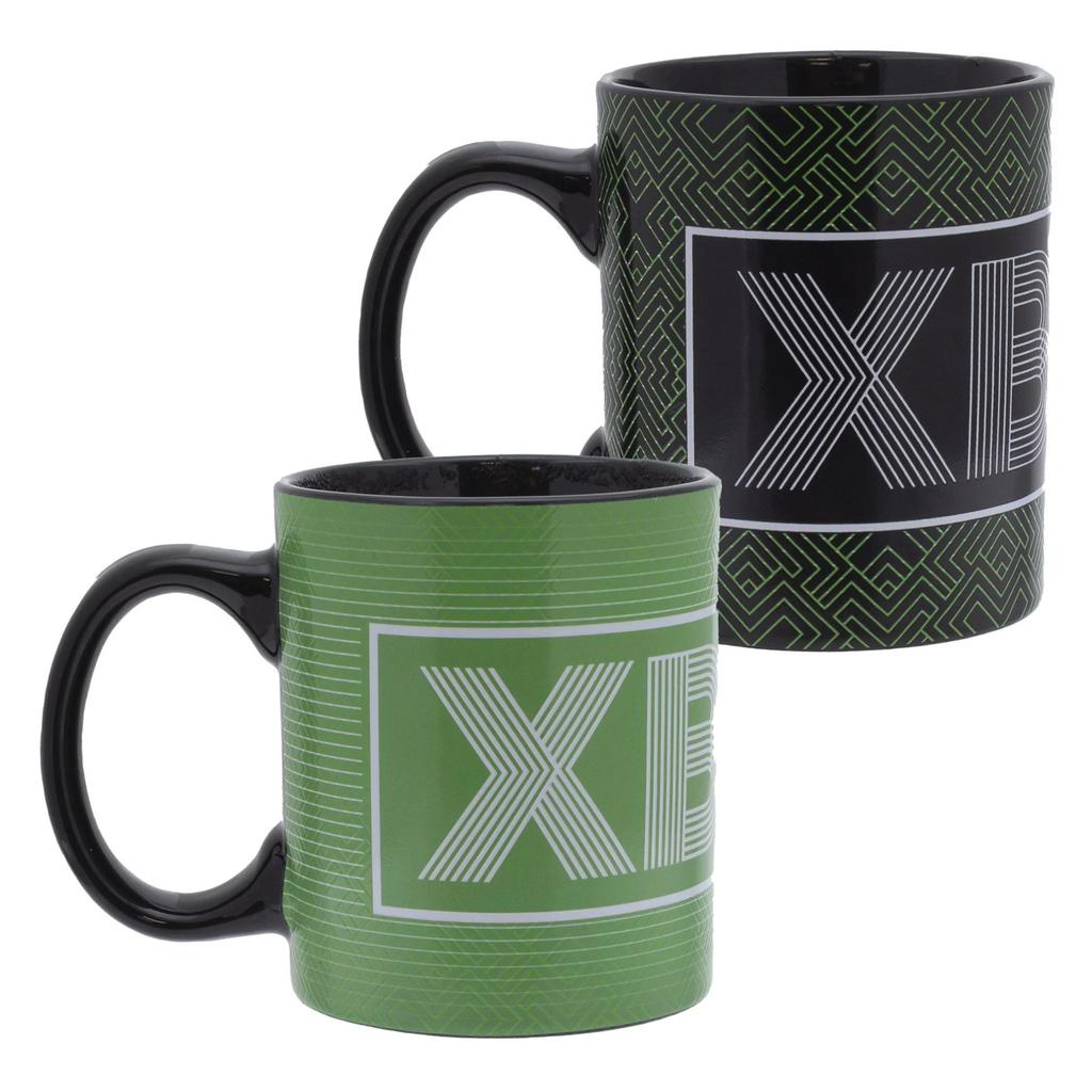 Tasse Xbox qui change de couleur avec la chaleur