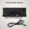 Temperature Display LED Digital Clock Large Number Dual Alarms Alarm Clock Nightlight Backlight Calendar Function