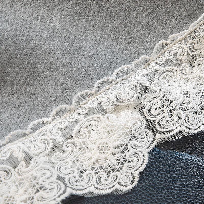 Women's Lace Patchwork Knitted Vest