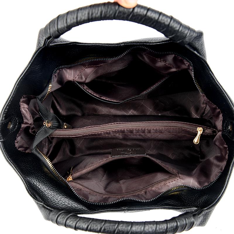 Authentic Leather Tote Bag Luxury Large Capacity Women's Single Shoulder Diagonal Crossbody Bags Fashion Simple Female Handbag