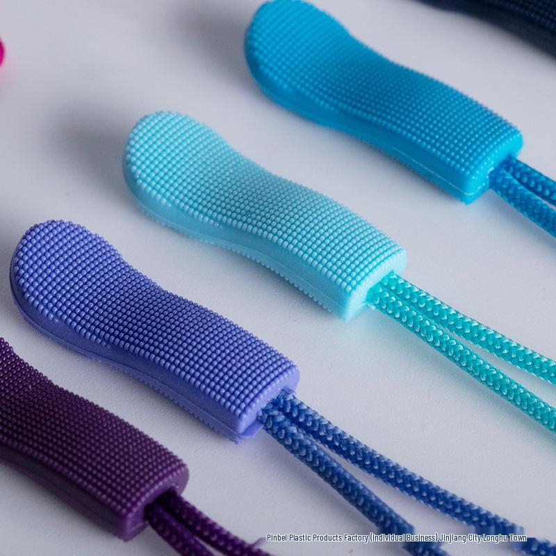 Black Caterpillar Zipper Pull: Popular Luggage Tail Rope Cord
