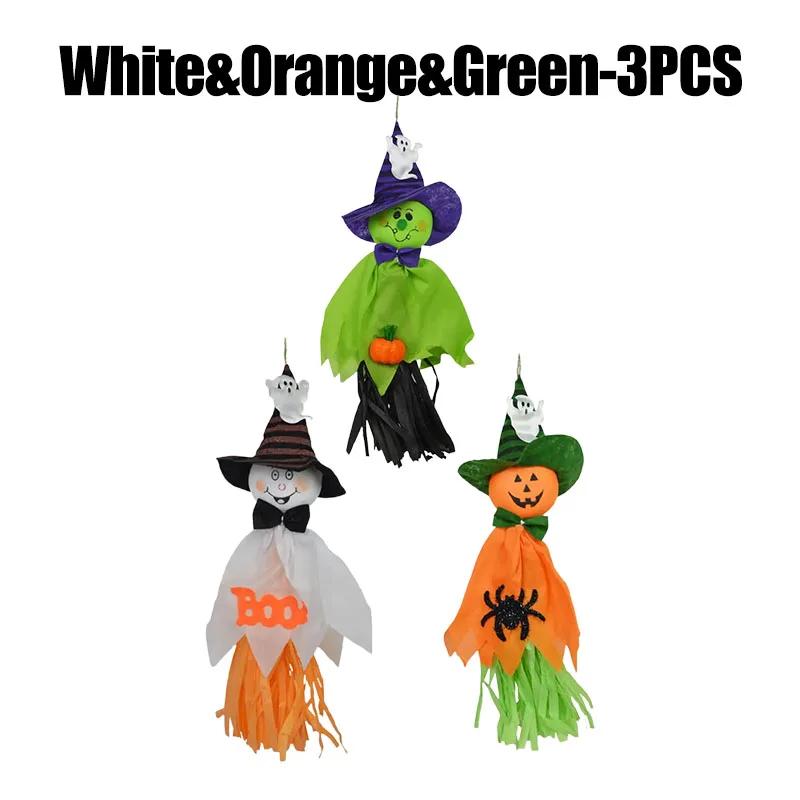 Cloth Paper Halloween Hanging Ornaments Festival Supplies Charm Fluttering Design Ghost Hanging Pendant Pumpkin Gift