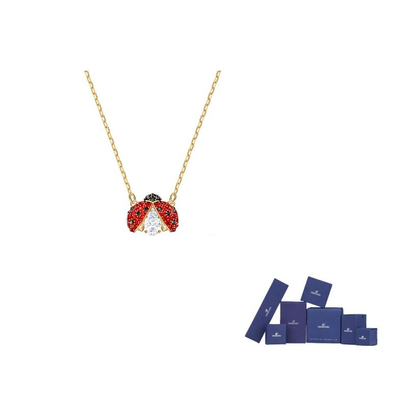 Swarovski Sparkling Dance Necklaces Womens F-Original brand box золотой