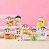 8x Resin Mini Doll Statues Gift Bedroom Party Office Cabinet Small Sculpture