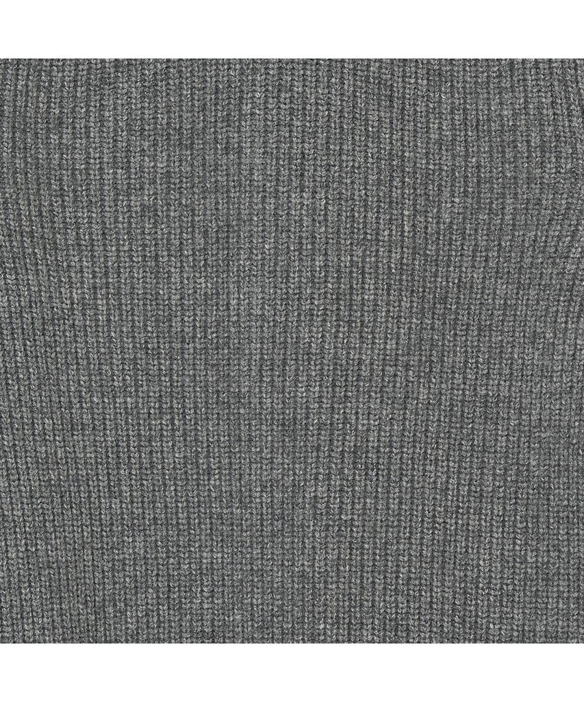 IOLO Merino Wool Knit Fur Jacket_Gray