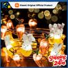 1/2M 10/20 Lights Easter Indoor Decor Bunny Carrot Copper Wire Lights Egg String Lights Dining Celebration Atmosphere Lighting