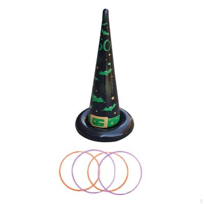 5 Pack Halloween Toss Sports Cones Games Inflatable Hats for