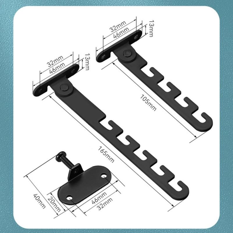 Window Restrictor Latches Adjustable Window Limiters Carbon Steel Window Lock Hardware for Home Office Easy To Install